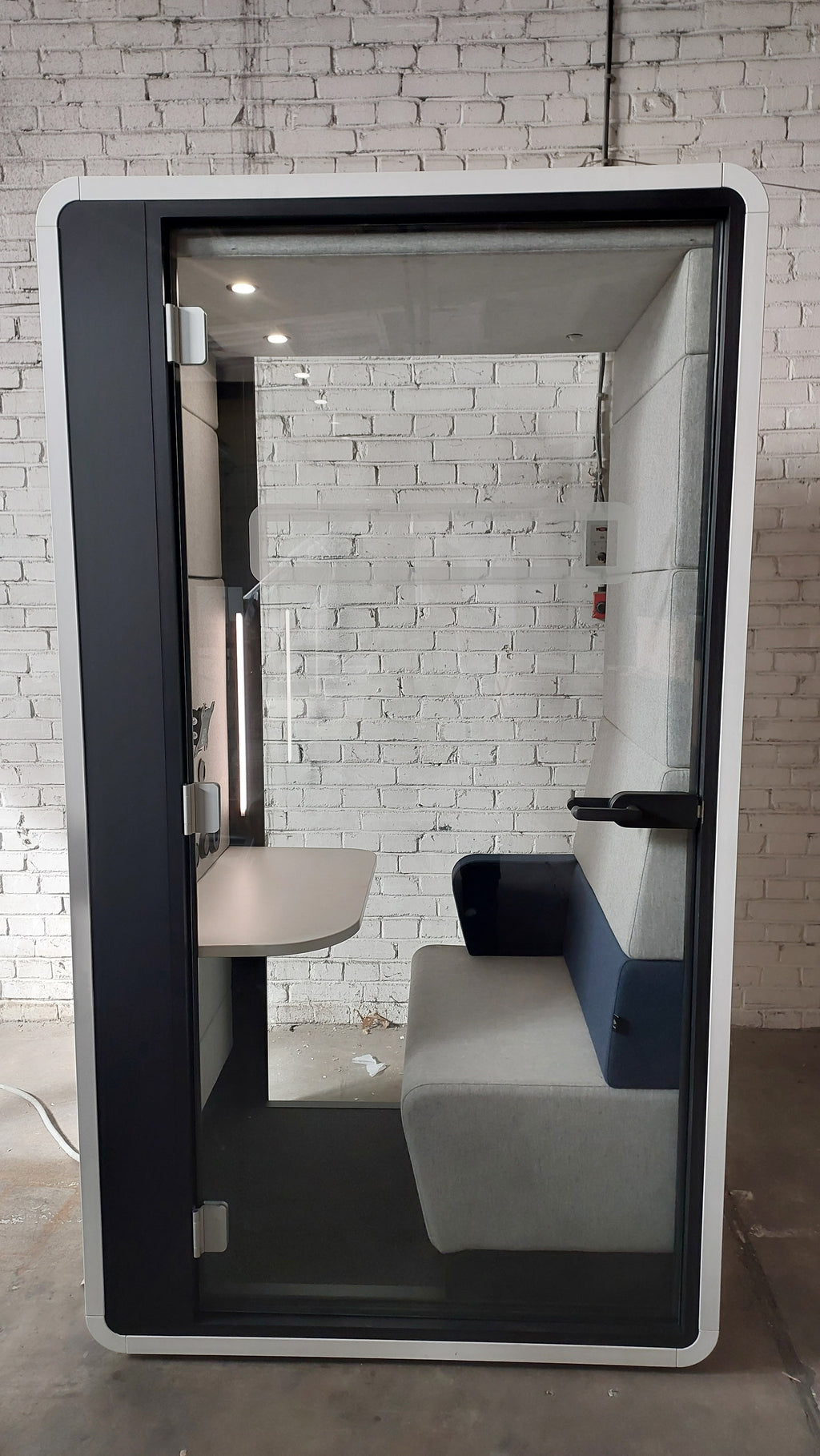 Budka do wideokonferencji Hushoffice hushHybrid, biała / szara