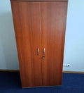 SZAFA NA AKTA w kolorze mahoniowym, 4 półki