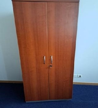 SZAFA NA AKTA w kolorze mahoniowym, 4 półki