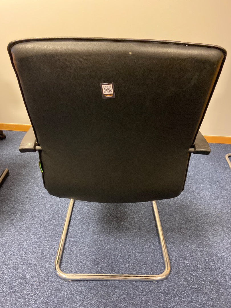 FOTEL KONFERENCYJNY SKÓRZANA TAPICERKA Dauphin