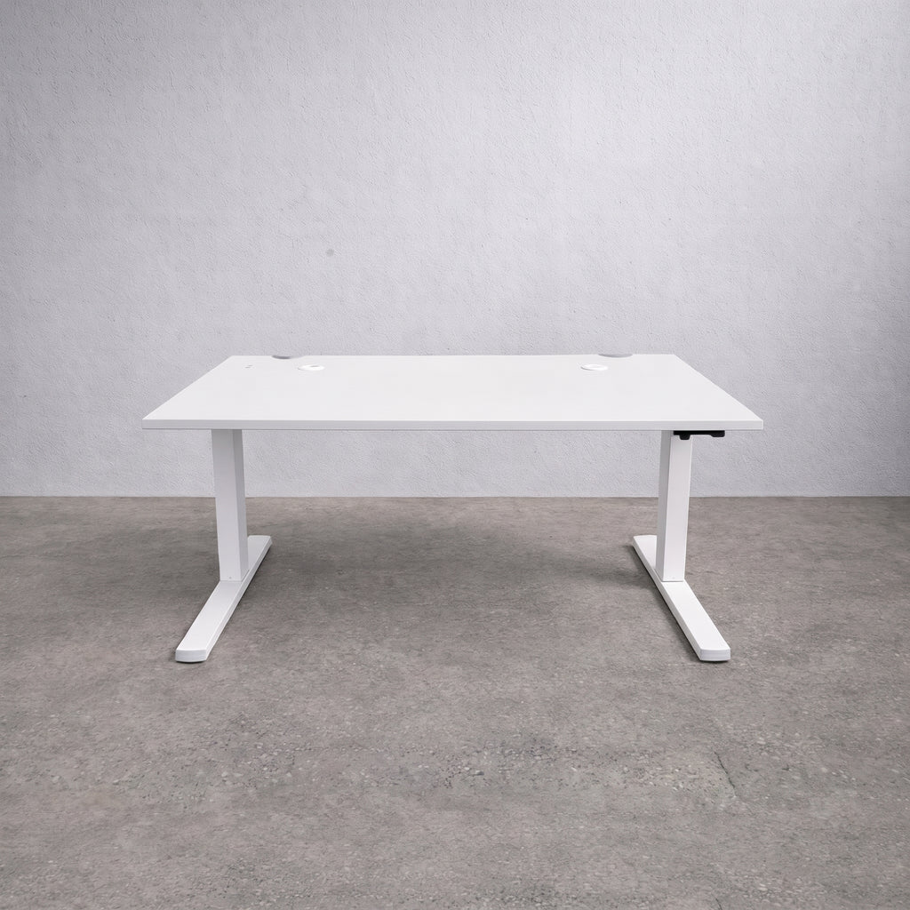 BIURKO C Haworth 140x80 biały (Stan średni)